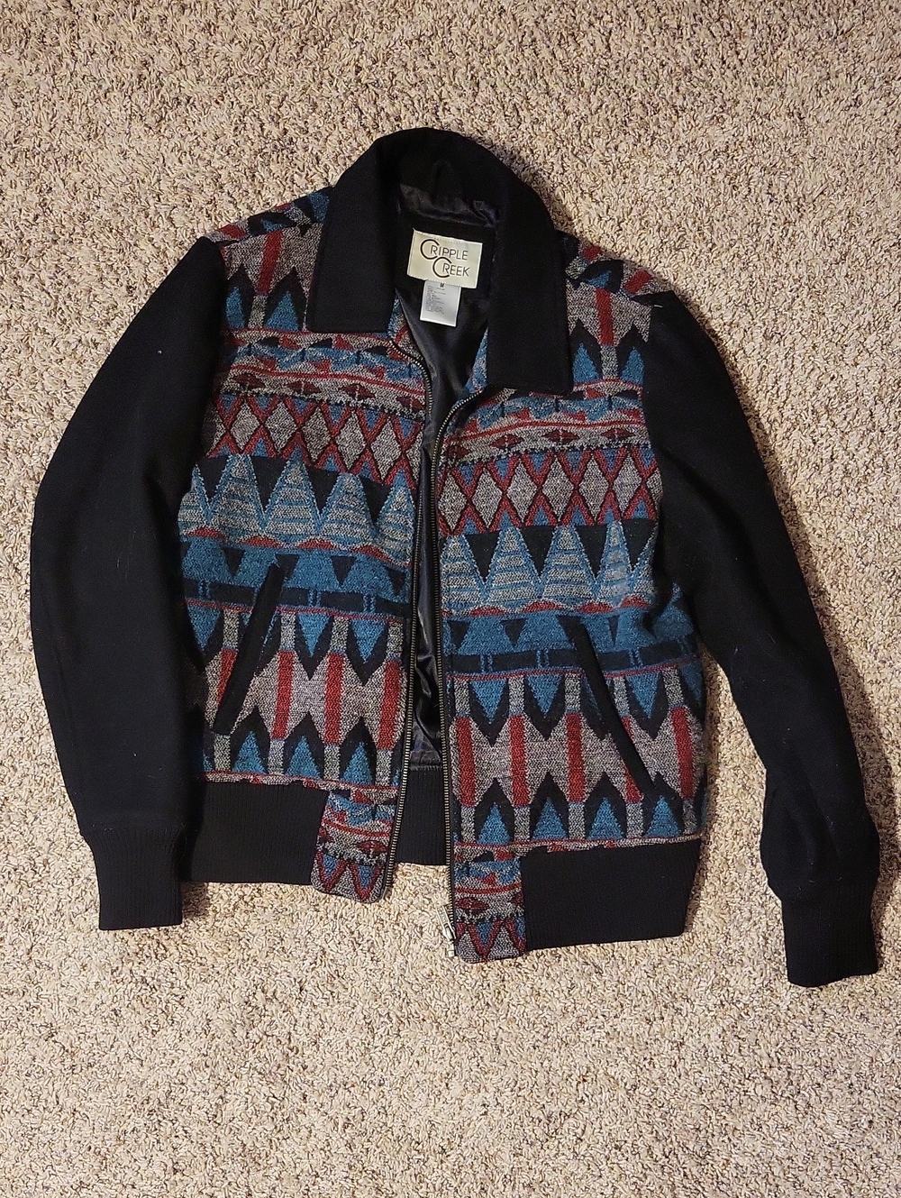 Cripple Creek Wool Bomber Jacket